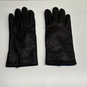 Ladies dark brown Leather Dress Gloves